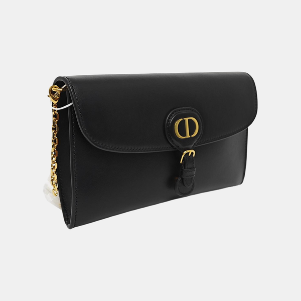 Bobby Medium Calfskin Black
