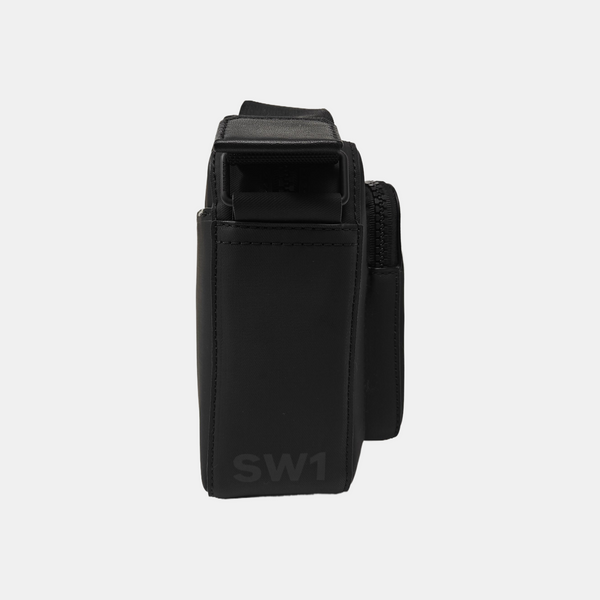Fabric Shoulder Bag Black