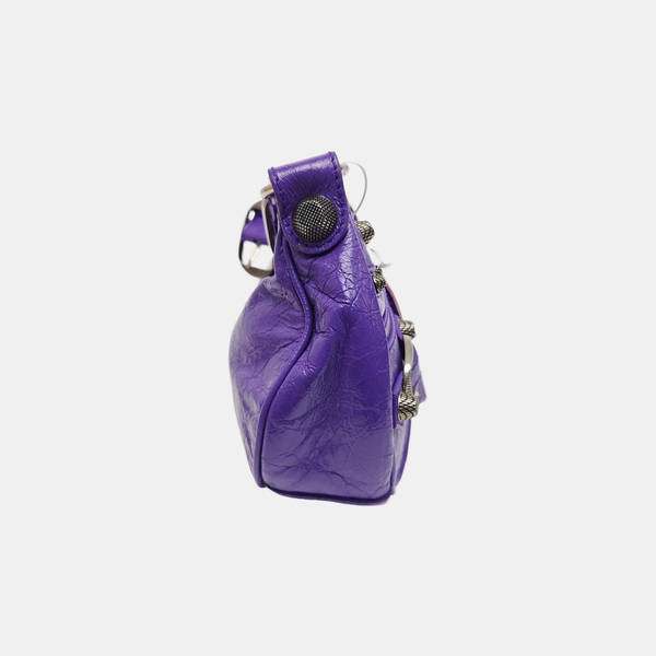 Le Cagole XS Calfskin Purple