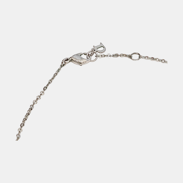CD Swing Metal Silver Necklace
