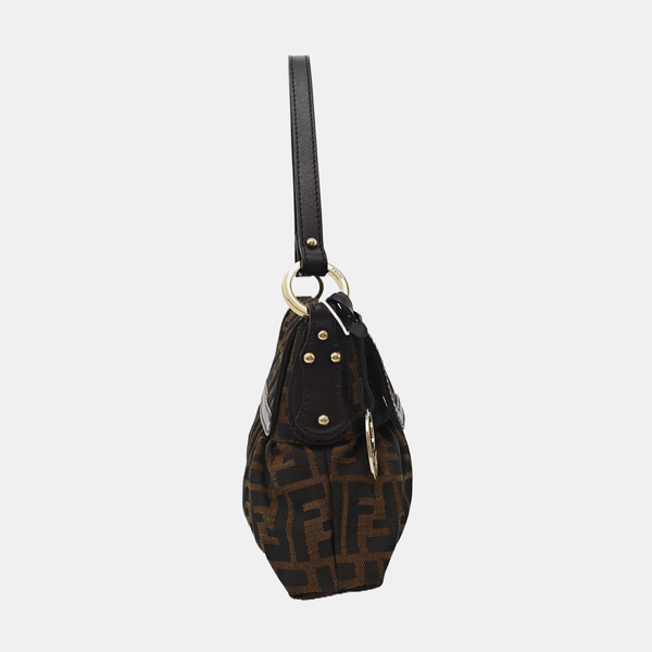 Canvas Shoulder Bag Brown