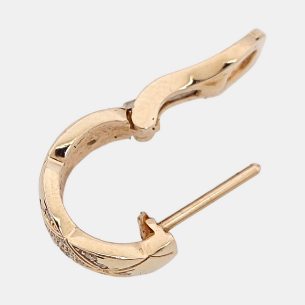 COCOCRUSH 18k Rose Gold Stud Earrings