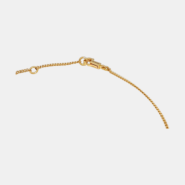 ALPHABET Brass Gold Necklace
