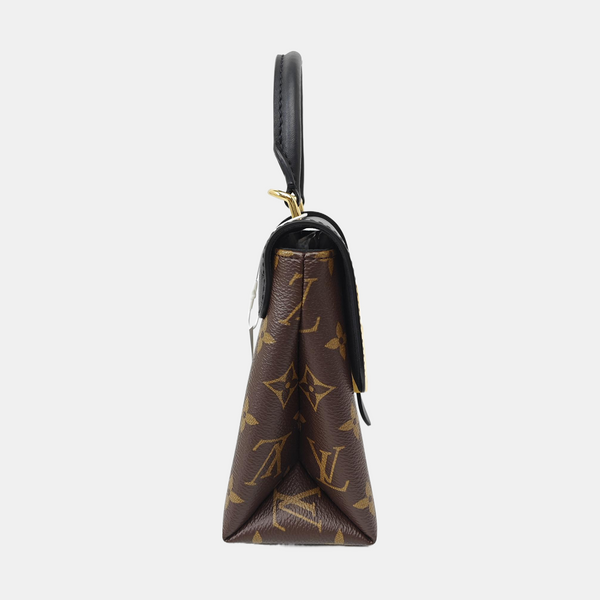 LOCKY BB Monogram Coated Canvas Brown