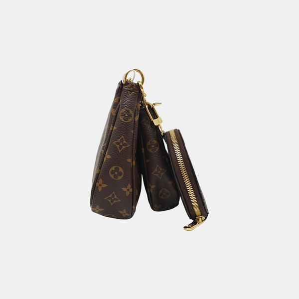 MULTI Monogram Coated Canvas Brown