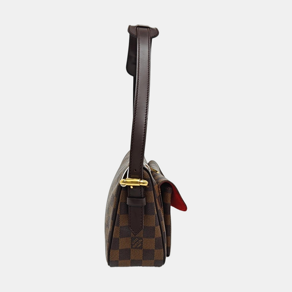 RAVELLO GM Damier Ebene Coated Canvas Brown