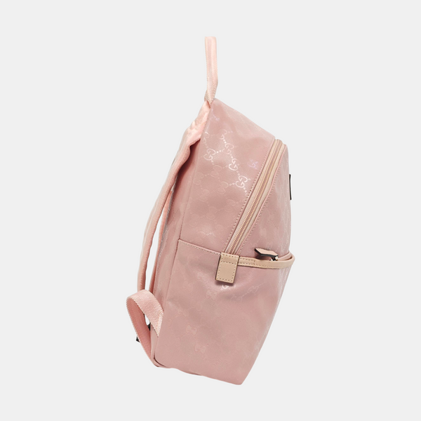 Signature Monogram Coated Canvas Pink
