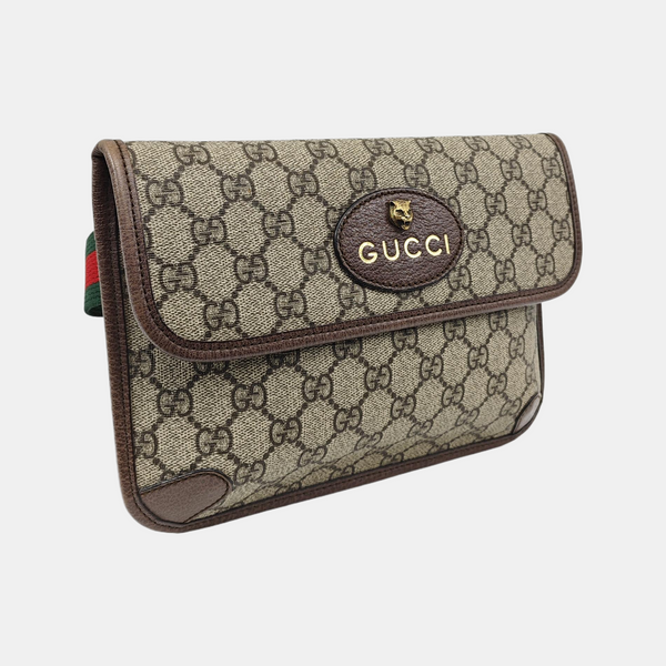 Neo Vintage Monogram Coated Canvas Beige