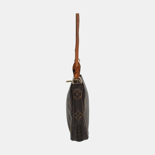 ACCESSOIRES Monogram Coated Canvas Brown
