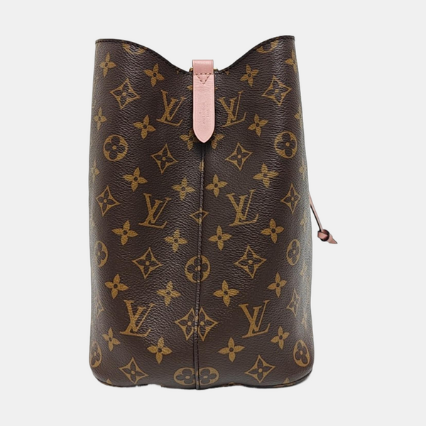 NÉONOÉ MM Monogram Coated Canvas Brown