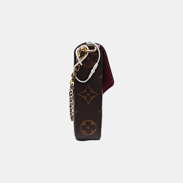 FÉLICIE Monogram Coated Canvas Brown