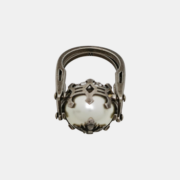 Metal Gray Ring EU 51