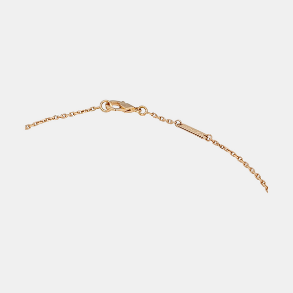 Vintage Alhambra 18k Rose Gold Necklace