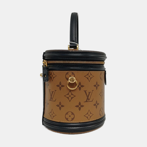 CANNES PM Monogram Coated Canvas Brown