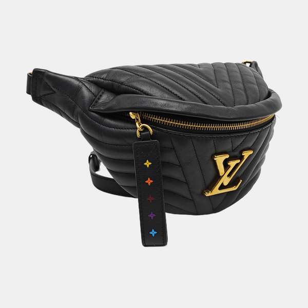 NEW WAVE Quilted Calfskin Black