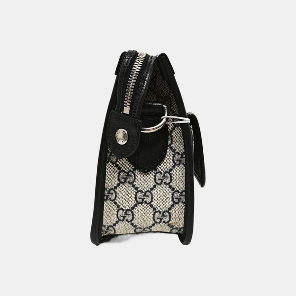 Retro Monogram Coated Canvas Blue
