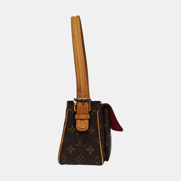 VIVA CITE Monogram Coated Canvas Brown