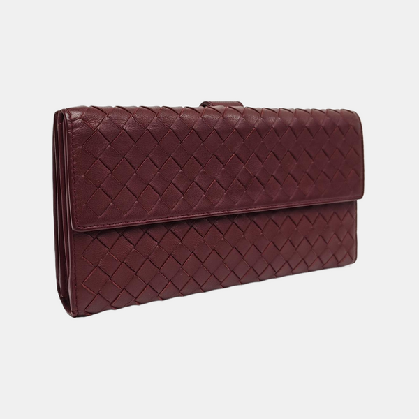 Calfskin Wallet Red