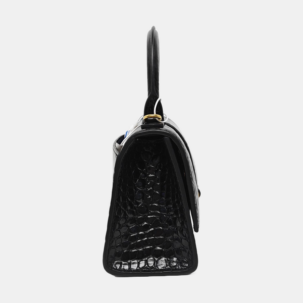 Hourglass XS Calfskin Black