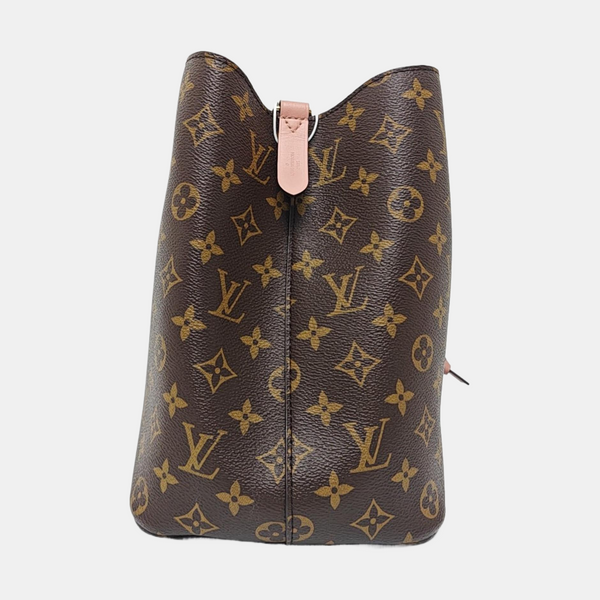 NÉONOÉ MM Monogram Coated Canvas Brown
