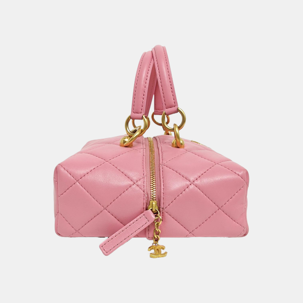 Quilted Calfskin Pink