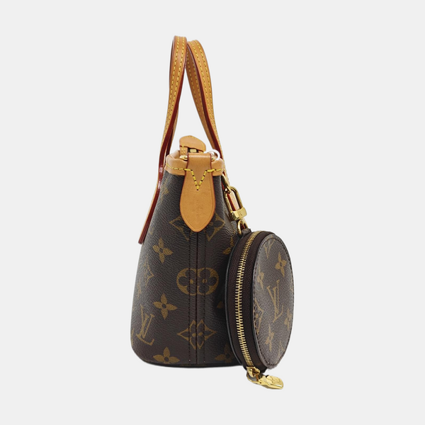 NEVERFULL BB Monogram Coated Canvas Brown
