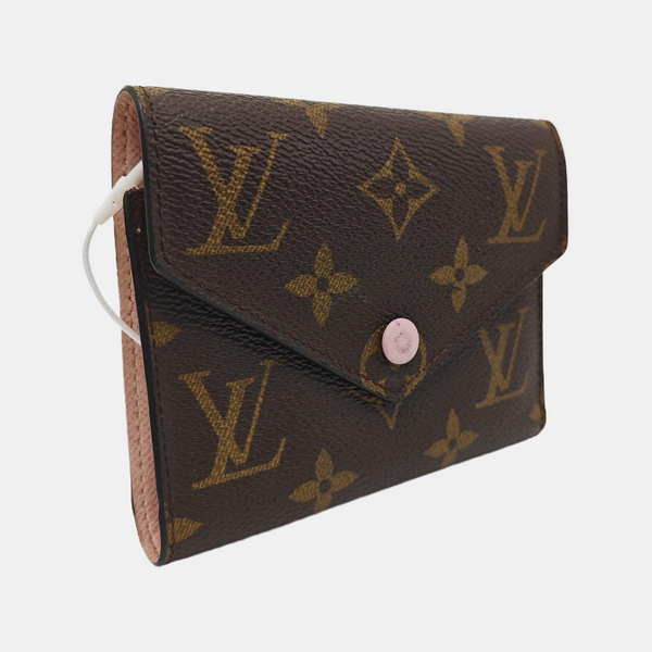 VICTORINE Monogram Coated Canvas Brown Wallet
