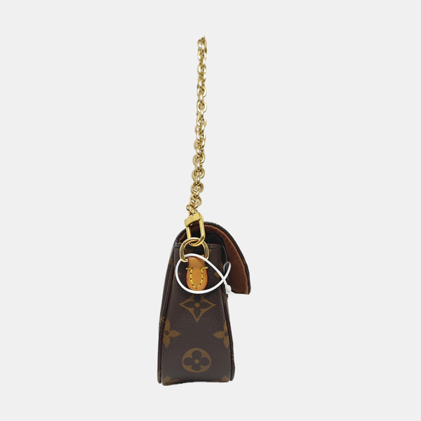 IVY Monogram Coated Canvas Brown