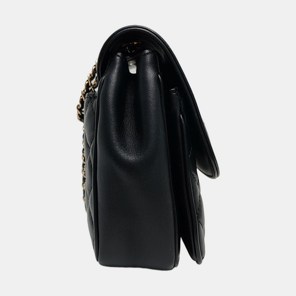 Quilted Lambskin Black