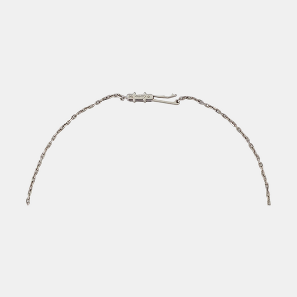 18k White Gold Silver Necklace