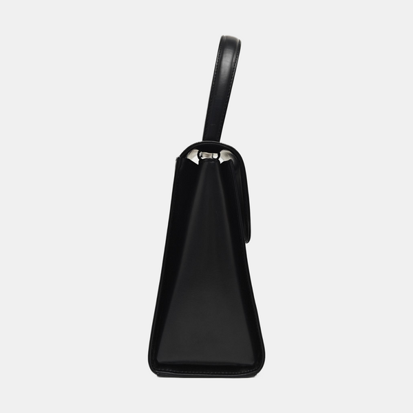 Calfskin Shoulder Bag Black