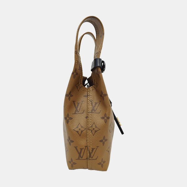 ATLANTIS PM Monogram Coated Canvas Brown