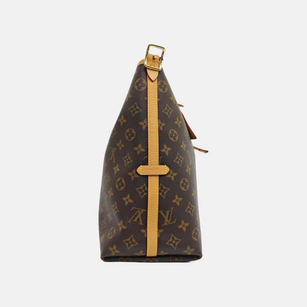 CARRYALL MM Monogram Coated Canvas Brown