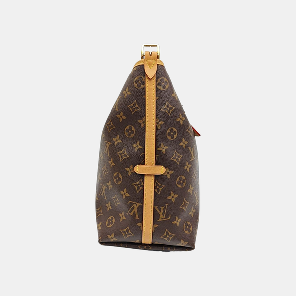 CARRYALL MM Monogram Coated Canvas Brown