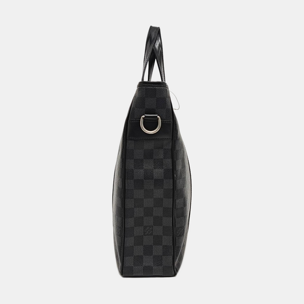 TADAO PM Damier Graphite Coated Canvas Gray