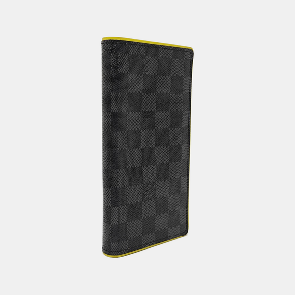 ALEXANDRE Damier Graphite Coated Canvas Gray Wallet