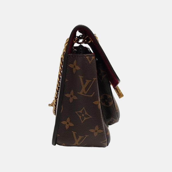 PASSY Monogram Coated Canvas Brown
