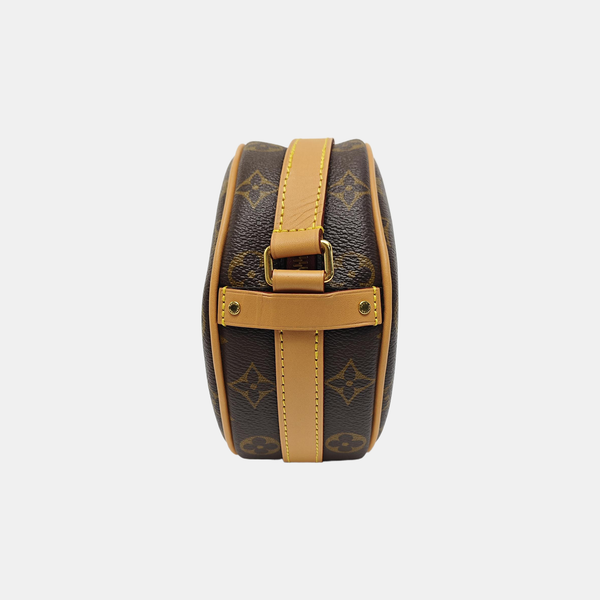 BOITE CHAPEAU PM Monogram Coated Canvas Brown