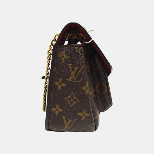 PASSY Monogram Coated Canvas Brown