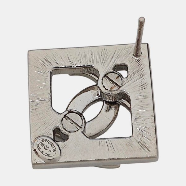 Metal Silver Stud Earrings