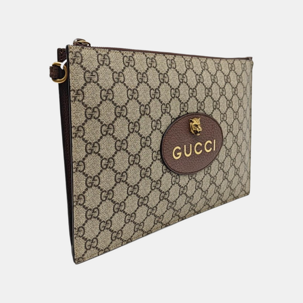 Neo Vintage Monogram Coated Canvas Beige