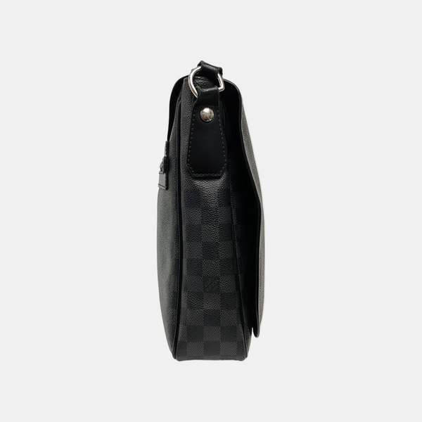 DANIEL Damier Graphite Coated Canvas Gray