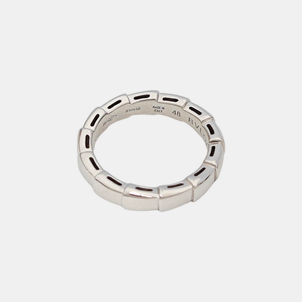 SERPENTI 18k White Gold Silver Ring EU 48