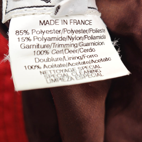Polyester Hat Red