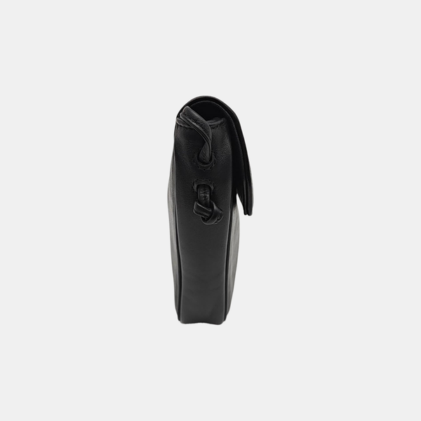 TRIANGLE Calfskin Black