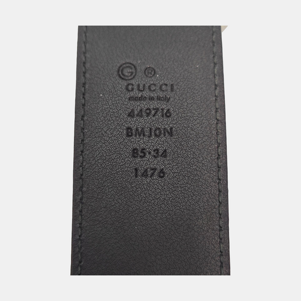 Leather Belt Black
