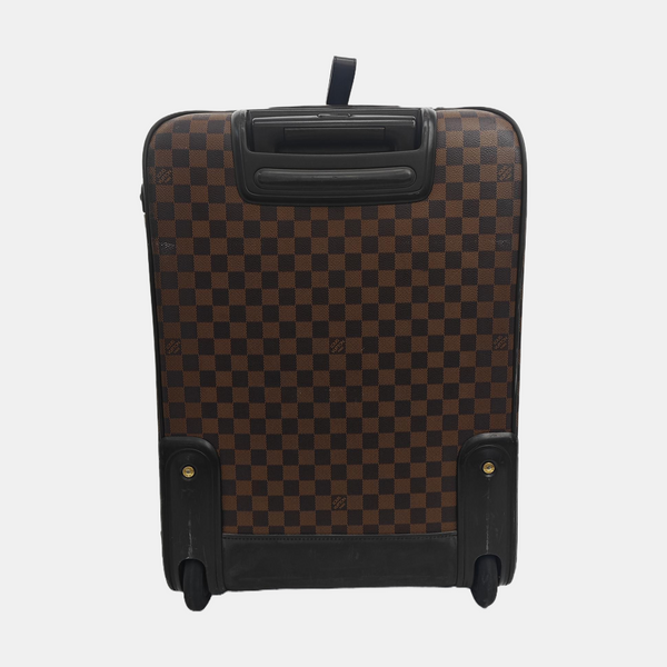 PEGASE 55 Damier Ebene Coated Canvas Brown