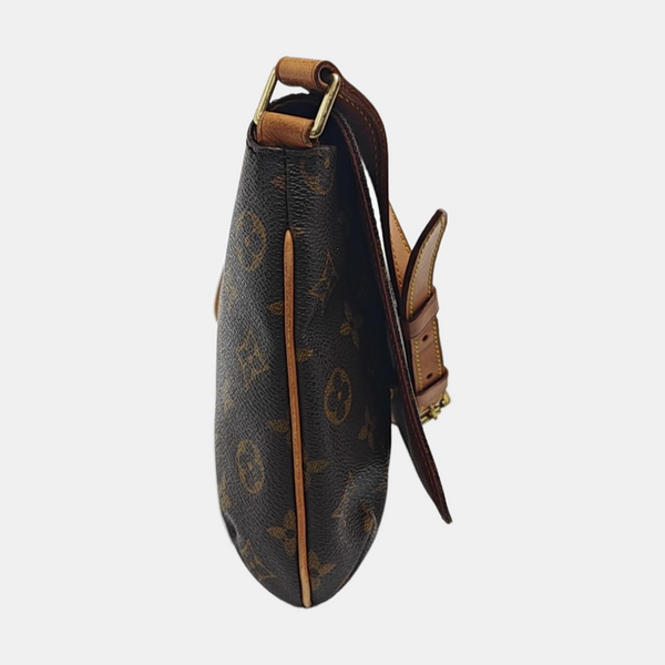MUSETTE TANGO Monogram Coated Canvas Brown