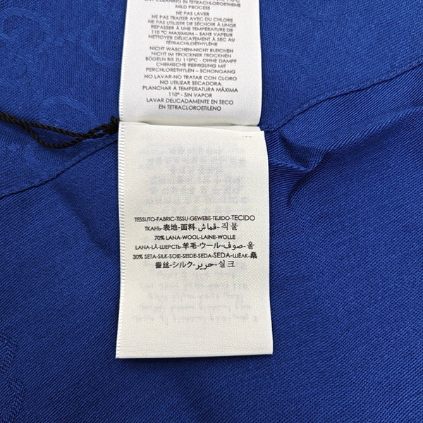 Wool Scarf Blue