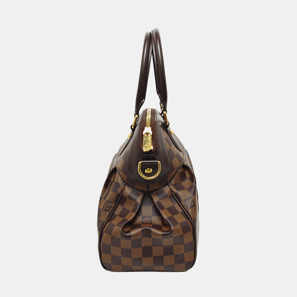 TREVI PM Damier Ebene Coated Canvas Brown